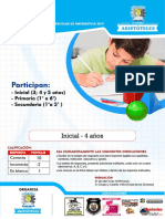 Concurso de matemática para inicial y primaria