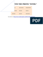 Words Prefix Inter PDF