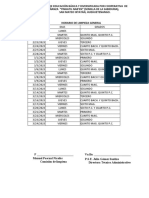 Comisiones de Limpieza 2023