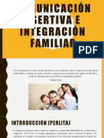 Comunicación Asertiva e Integración Familiar