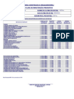 PMP trator esteira CAT D6T