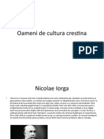 Oameni de Cultura Crestina