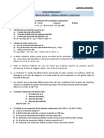 Ficha de Trabajo 7 - Ejercicios Sobre Unidades Químicas de Masa y Fórmula Empírica y Molecular-1