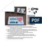 Timing Equipment Setup