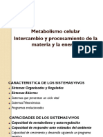 Clase Teorica 5 Metabolismo Oxidacion Celular