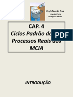 4. Ciclos e Processos Ideais. Desvios dos MCIA Reais