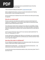 Detailed Reality Shifting Script Template | PDF