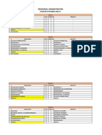 Administracion - Plan de Estudio PDF