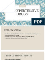 ANTIHYPERTENSIVE DRUGS by Dr. Sobia