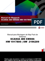 MANUAL PADRÕES DE MAPAS SCANIA 480 EMSS6DC13 HW1917800 SW 216209 