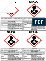 Etiquetas para Sustancias Quimicas