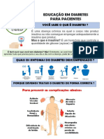 Folder de Educação em Diabetes PDF