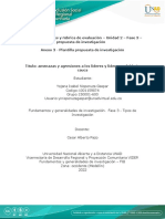 Anexo 3 - TAREA 3 - Plantilla Propuesta de Investigación