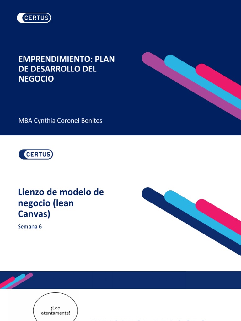 Sesión 6 | PDF | Modelo de negocio | Business