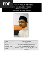 Download Islamic Speech Review- Compiletlg Print by garrena SN64509104 doc pdf