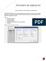 Ejemplo de Formulario de Captura en Excel
