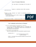 Lesson 2, 3 & 4 - Utility & Demand