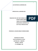 Taller - Historia de La Microbiología PDF