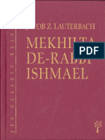 Mekhilta De-Rabbi Ishmael A Critical Edition, Based on The manuscripts and early editions (2 Volume Set) (Jacob Z. Lauterbach, Dr. David M. Stern) (z-lib.org).pdf