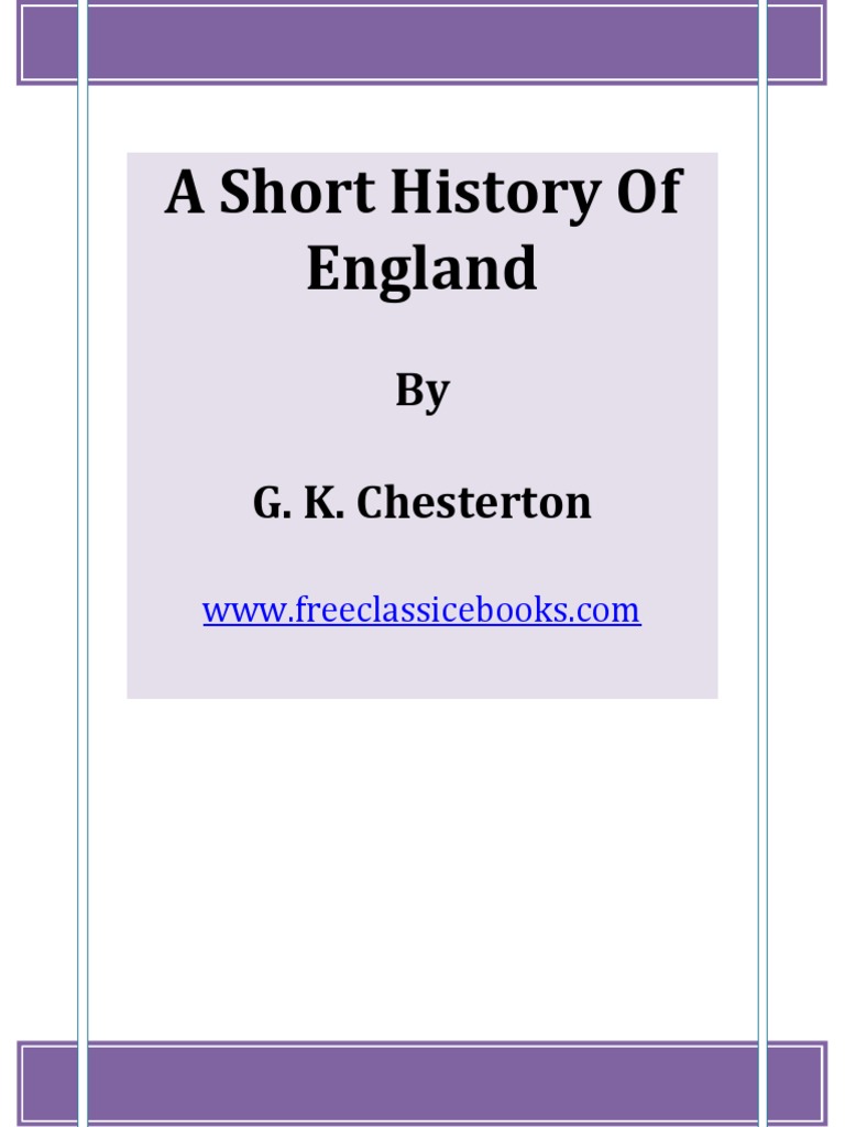 A Short History of England PDF Round Table Roman Empire