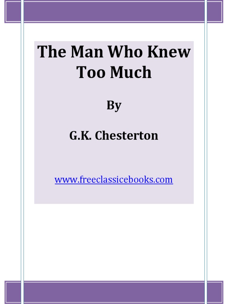 The Man Who Knew Too Much Pdf Inn