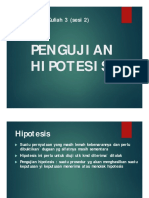 Materi 3A. PENGUJIAN-HIPOTESIS PDF
