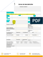 FICHA DE INSCRIPCION 2022