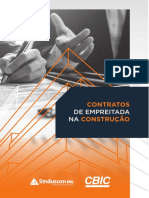 Contratos de empreitada CBIC