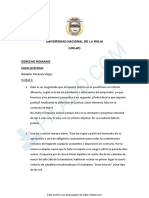 Casos Practicos Derecho Romano