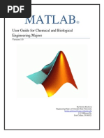 MATLAB Manual KErickson