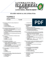 Examen de literatura prehispánica y colonial