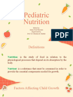 6-Pediatric Nutrition