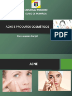 Acne e produtos cosméticos: tratamentos e ativos