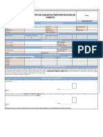 Documento de Garantia para Protección de Crédito PDF