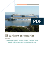 Turismo en Canarias. Andrea Delgado García. 4º Eso A