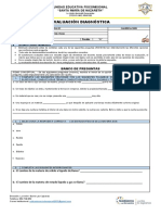 Evaluacion Diagnostico 10mo Año