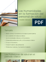 Las Humanidades en La Formación Del Personal de Salud PDF