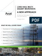 P Aviat Networks Long Haul Multi Gigabit Microwave Radio New Approach 15aug13 130816132946 Phpapp02 PDF