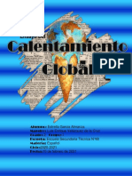 Ensayo Del Calentamiento Global