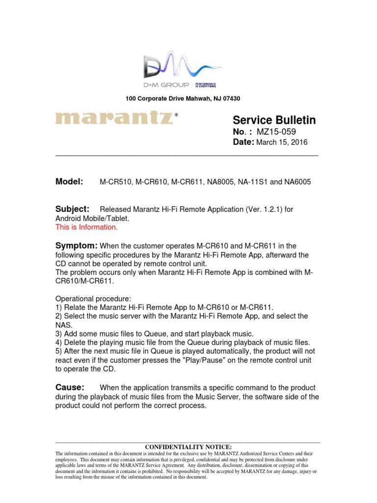 Marantz+Remote+App+for+Android Ver+121 MZ15-059 | PDF | Business ...