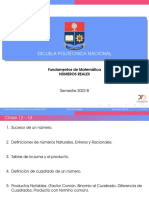 03 NumerosReales Diapositivas PDF