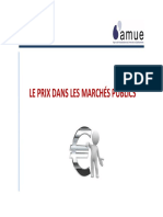 11-Atelier - Le Prix Dans Les Marches Publics