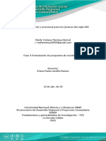 Formulacion de La Propuesta de Investigación - Fase 3 PDF