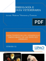 S2_PPT_Caracteristicas del Desarrollo Embriologico en las Especies Animales.pptx