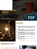 Kelas Pajak PPH Pasal 21 Ads PDF
