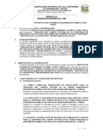 TDR-SERVICIO DE PAVIMENTOS (AFIRMADO E 0.20) A TODO COSTO Nelson