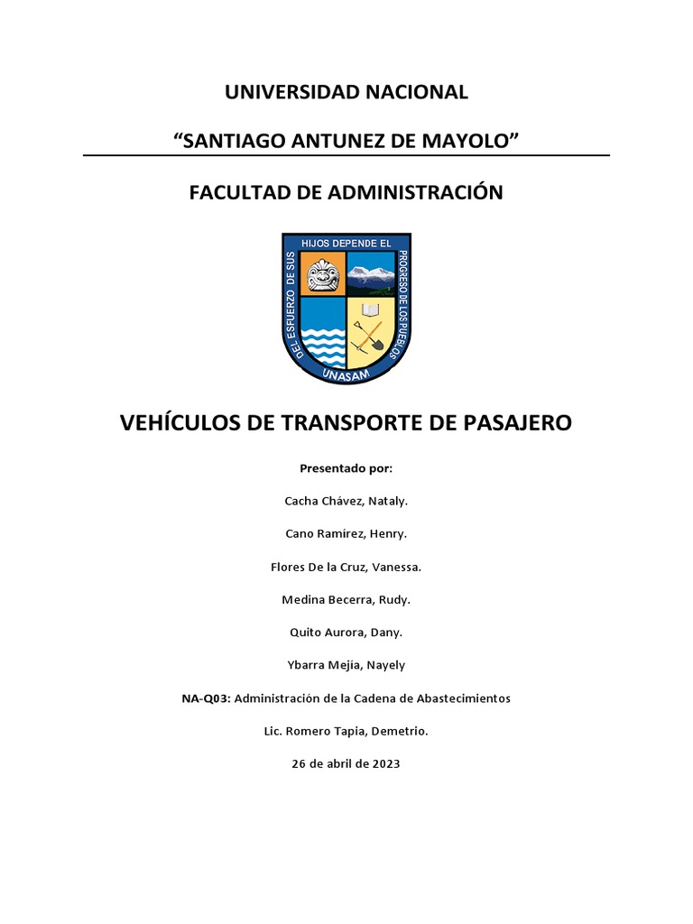 Vehículos de Transporte de Pasajeros | PDF | Transmisión automática ...