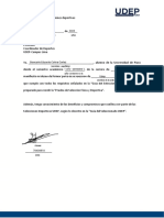 Solicitud Prueba Selecciones Udep PDF