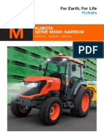 Tractores Agricolas Kubota m5001 Series