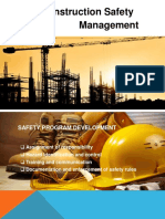 Safety Management in Construction